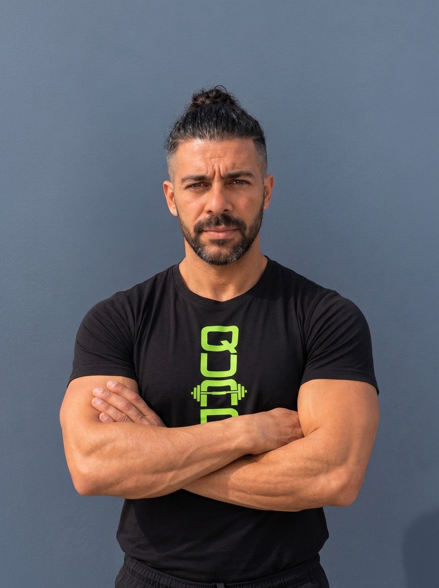 Nik Nikseresht, Exercise Physiologist | PhD in Kinesiology | Elite Strength & Conditioning Specialist at QuadFit Club